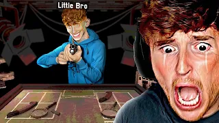 Buckshot Roulette VS Little Brother! (MULTIPLAYER)