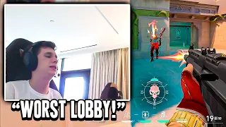 PRX SOMETHING GOT INTO THE WORST RADIANT LOBBY & MET A CHEATER IN NA RANKED? | VALORANT