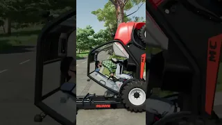 New forklift works well 😂 #fs22 #farmingsimulator22 #shorts #youtubeshorts #funny #fail #gaming