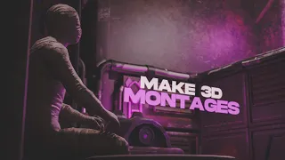 Make Professional 3D Montages| Blender Tutorial| Montage Tutorial