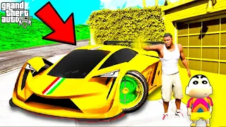 If Franklin Touch ANYTHING Turns To GOLD in GTA 5 | SHINCHAN and CHOP