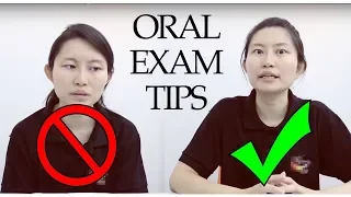 ENGLISH - Oral Examination Tips