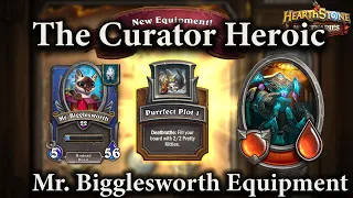 The Curator Heroic : Mr. Bigglesworth Equipment : Hearthstone Mercenaries