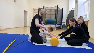 Авторская методика коррекционно-развивающей гимнастики для детей с диагнозом  ДЦП двойная гемиплегия