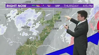 Snow wrapping up across Arkansas and Oklahoma tonight | Feb 3 Forecast