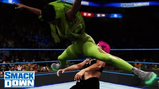 WWE 2K20 SMACKDOWN NAOMI PUTS DAKOTA KAI ON NOTICE