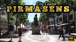 Pirmasens, Germany |🇩🇪| Pirmasens city centre 4K - Rhineland-Palatinate