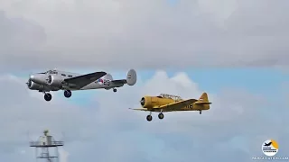 Heldairshow Maritiem 2017 | Beech 18 & Harvard | EHKD