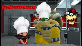 CoolBowser Reacts To SMG4: Cooking with Mario & Bowser: World Tour