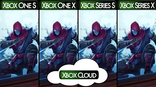 Aragami 2 - Xbox Cloud & Xbox One S|X & Xbox Series X|S - Comparison & FPS