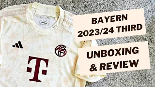 Bayern Munich 2023/24 third jersey #3 MINJAE Unboxing & Review