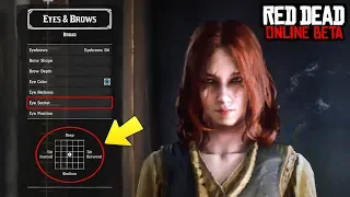 Red Dead Online - How to Make Good Looking Female & Male Characters