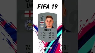 Harvey Barnes - FIFA Evolution (FIFA 18 - EAFC 24)