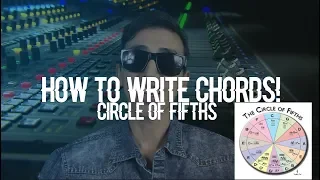 How to write chords! (circle of fifths) Made easy for music producers!