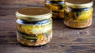 Put jars INTO THE OVEN - and you're done! CANNED FISH for salads and pies I DON'T BUY!!!