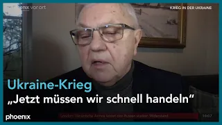 phoenix tagesgespräch mit Harald Kujat zum Krieg in der Ukraine am 28.02.22