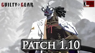 Guilty Gear Strive | Décryptage de patch 1.10 (mille ans plus tard)