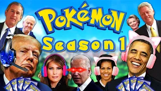 US Presidents Open Pokemon Cards - Season 1