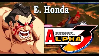 Street Fighter Alpha 3 E.Honda Arcade Hard P2 #gaming #streetfighter #streetfighteralpha3  #ryu #ken