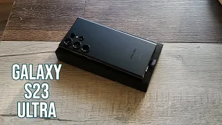 Samsung Galaxy S23 Ultra Unboxing/ Small Camera Overview