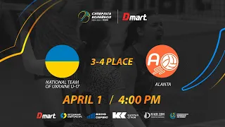 Team of Ukraine U-17 - Alanta | 01.04.2023 | Volleyball DMART-SUPERLEAGUE