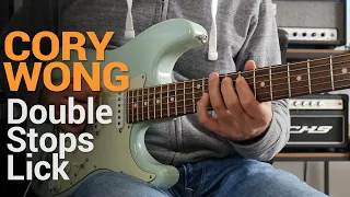 Learn This Cool Funk Guitar Lick : Cory Wong Double Stop Lick (TABS)