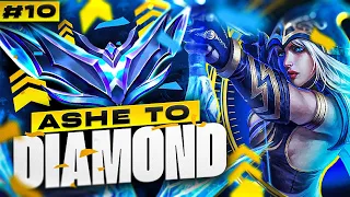 How to Climb with Ashe ADC - Ashe Unranked to Diamond #10 | Best Ashe Build & Runes