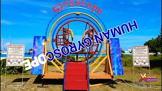 The Human Gyroscope Amusement Ride