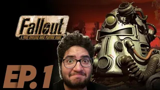 Playing Fallout 1! (yes I struggled) | EP. 1