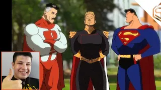 Супермен, Омни-мен и Хоумлендер выясняют отношения  Реакция