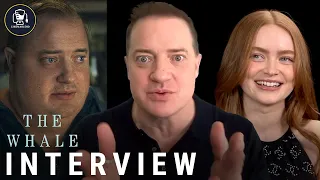 'The Whale' Interviews | Brendan Fraser, Sadie Sink & More