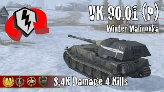 VK 90.01 (P)  |  8,4K Damage 4 Kills  |  WoT Blitz Replays