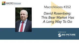 MacroVoices #352 David Rosenberg: This Bear Market Has A Long Way To Go