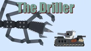 Unearthing The Terrible Driller Beast - Cartoons about tanks