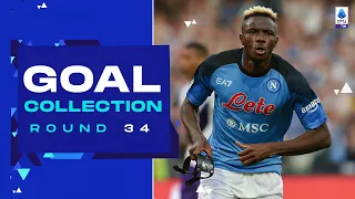 Osimhen becomes highest-scoring African player | Goal Collection | Round 34 | Serie A 2022/23