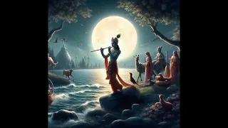 authentic relaxing  video. krishna flute music