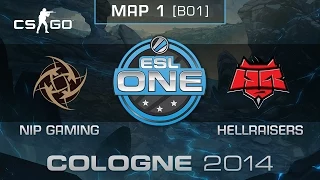 NiP Gaming vs. HellRaisers - ESL One Cologne 2014 - Group A - CS:GO