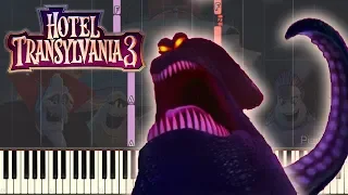 Kraken Theme - Hotel Transylvania 3 [Piano Tutorial] (Synthesia) HD Cover