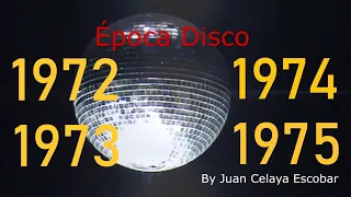 Música Disco 1972,1973,1974 y 1975
