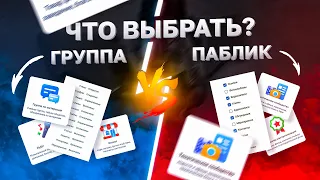 Как создать сообщество Вконтакте. Что лучше, паблик или группа?