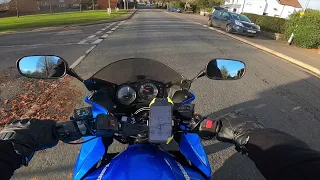 Moto trip on Kawasaki Z750S from London to Milton Keynes