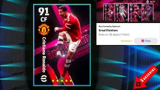 How To Get Free Great Finisher Pack eFootball PES 2022 Mobile Got Ronaldo 6/6/22