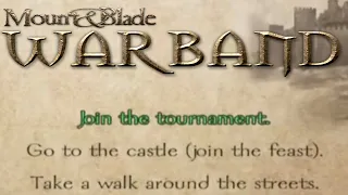 Journey Into The Tourney - Mount & Blade Warband (STREAM HIGHLIGHTS)