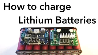 How to Charge Lithium Batteries