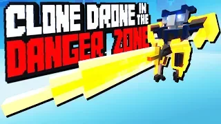 Crazy Greatsword Challenge! - Clone Drone in the Danger Zone Gameplay