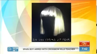 Sia performs Chandelier LIVE at Sunrise (Australian TV)