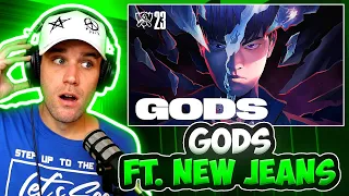 OH MY GODS!! | Rapper Reacts to GODS ft. NewJeans (뉴진스) | Worlds 2023 Anthem - League of Legends