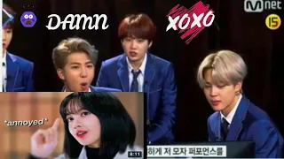 BTS reaction to mentor LISA being iconic on YWY 3 [2021]