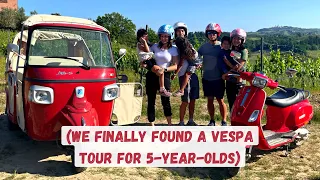 Tuscany Vespa Tour [Italy] | Travel with kids