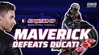 MAVERICK BECOMES GREAT AND BEATS THE DUCATI OF ZARCO AND BAGNAIA #QATARGP | Jorge Lorenzo #99SECONDS